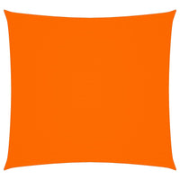 Parasole a Vela in Tela Oxford Quadrata 7x7 m Arancione