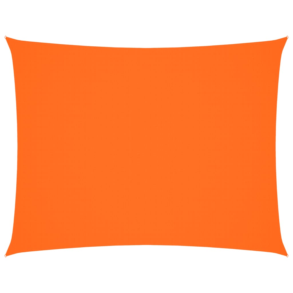 Parasole a Vela Oxford Rettangolare 2x3 m Arancione 135695
