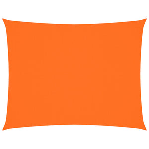 Parasole a Vela Oxford Rettangolare 2x3,5 m Arancione 135696