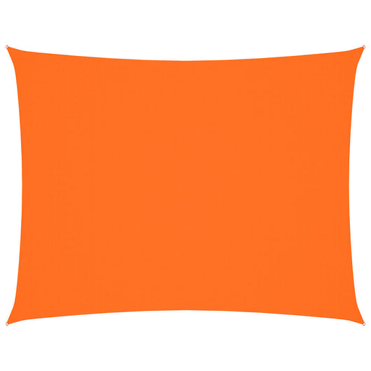 Parasole a Vela Oxford Rettangolare 2x3,5 m Arancione 135696
