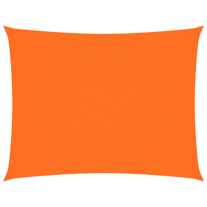Parasole a Vela Oxford Rettangolare 2x3,5 m Arancione 135696