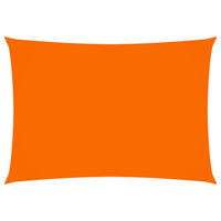 Vela parasole rettangolare in tessuto Oxford 2 x 4 m arancione 02_0009612