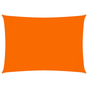 Vela parasole rettangolare in tessuto Oxford 2 x 4 m arancione 02_0009612