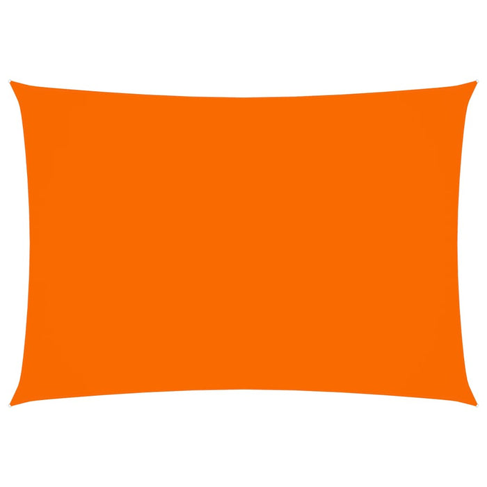 Vela parasole rettangolare in tessuto Oxford 2 x 4 m arancione 02_0009612