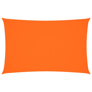 Parasole a Vela Oxford Rettangolare 2x4,5 m Arancione 135698