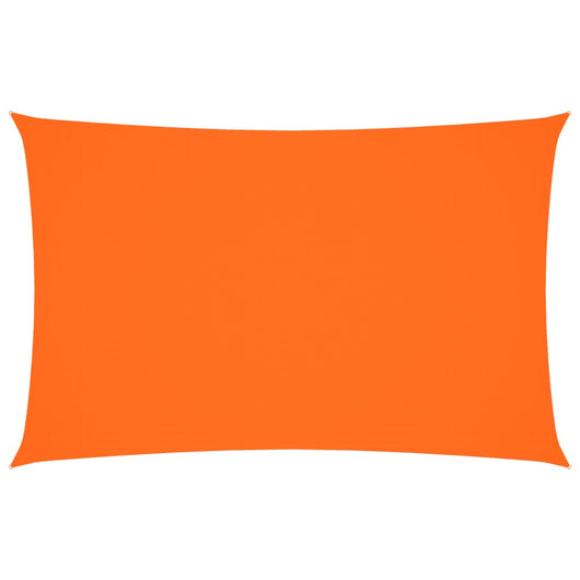 Parasole a Vela Oxford Rettangolare 2x4,5 m Arancione 135698