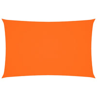 Parasole a Vela Oxford Rettangolare 2x5 m Arancione 135699