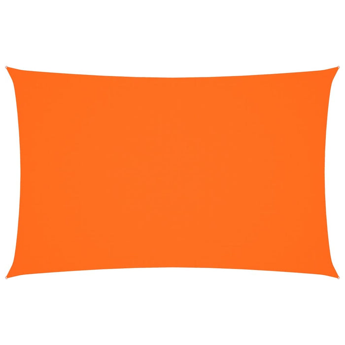 Parasole a Vela Oxford Rettangolare 2x5 m Arancione 135699