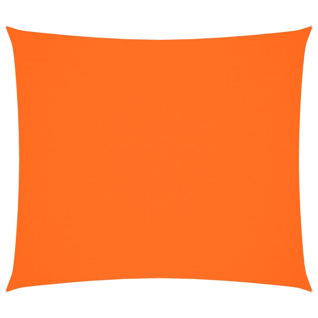 Parasole a Vela Oxford Rettangolare 2,5x3 m Arancione 135700