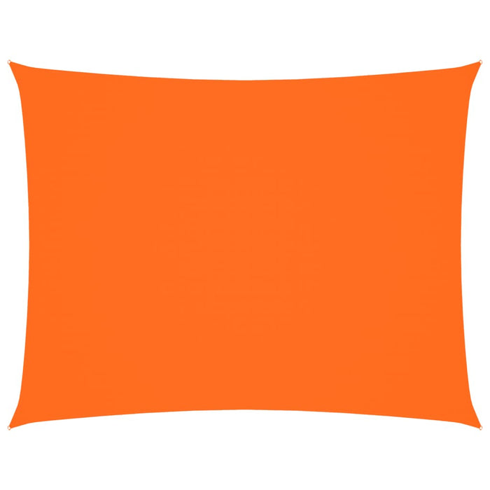 Parasole a Vela Oxford Rettangolare 2,5x3,5 m Arancione 135701