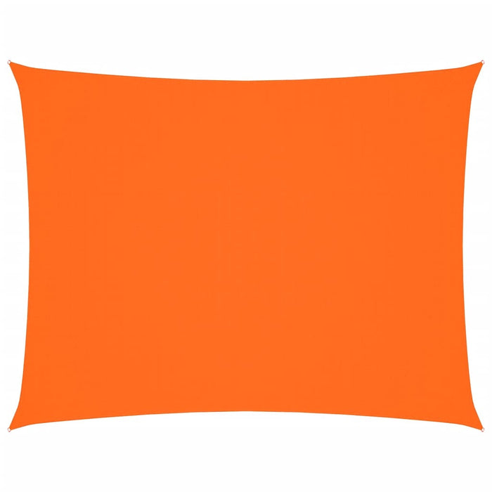 Parasole a Vela Oxford Rettangolare 2,5x4 m Arancione 135702