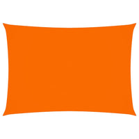 Vela parasole rettangolare in tessuto Oxford 25 x 4 m arancione 02_0009570