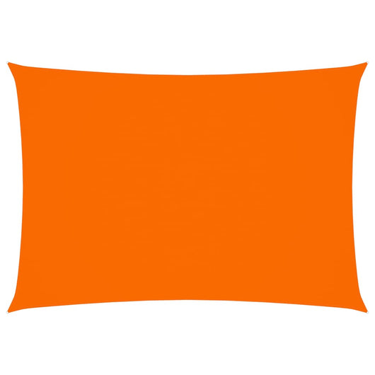 Vela parasole rettangolare in tessuto Oxford 25 x 4 m arancione 02_0009570