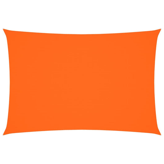 Parasole a Vela Oxford Rettangolare 2,5x4,5 m Arancione 135703