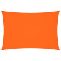 Parasole a Vela Oxford Rettangolare 2,5x4,5 m Arancione cod mxl 21661