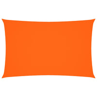 Parasole a Vela Oxford Rettangolare 2,5x5 m Arancione 135704