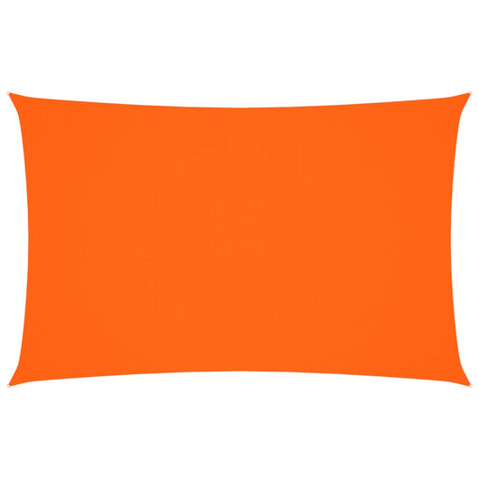 Parasole a Vela Oxford Rettangolare 2,5x5 m Arancione 135704