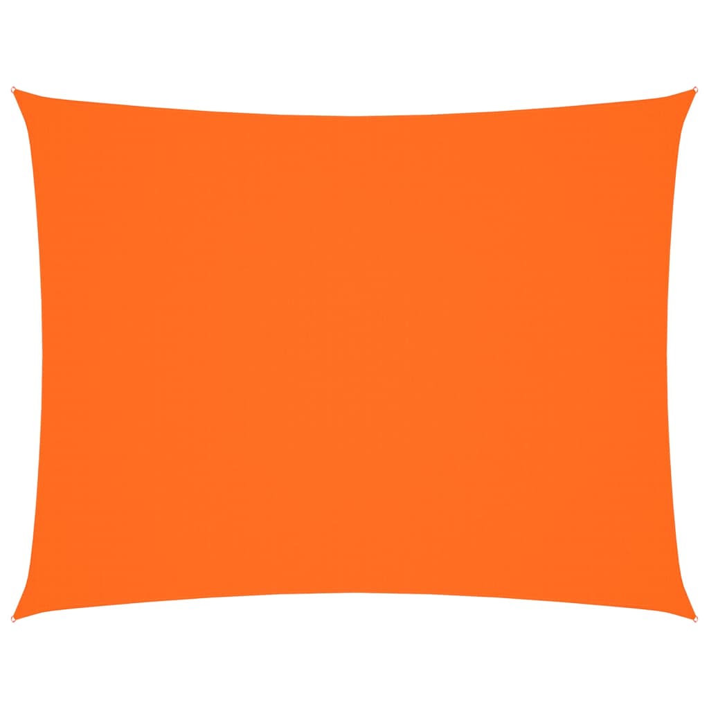 Parasole a Vela Oxford Rettangolare 3x4 m Arancione 135705