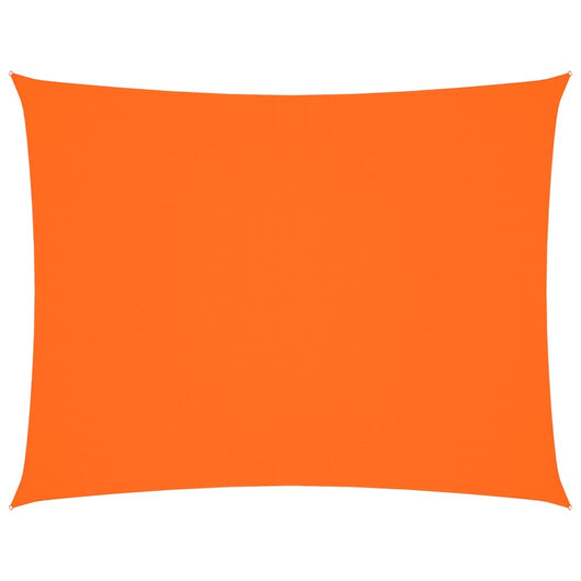Parasole a Vela Oxford Rettangolare 3x4 m Arancione 135705