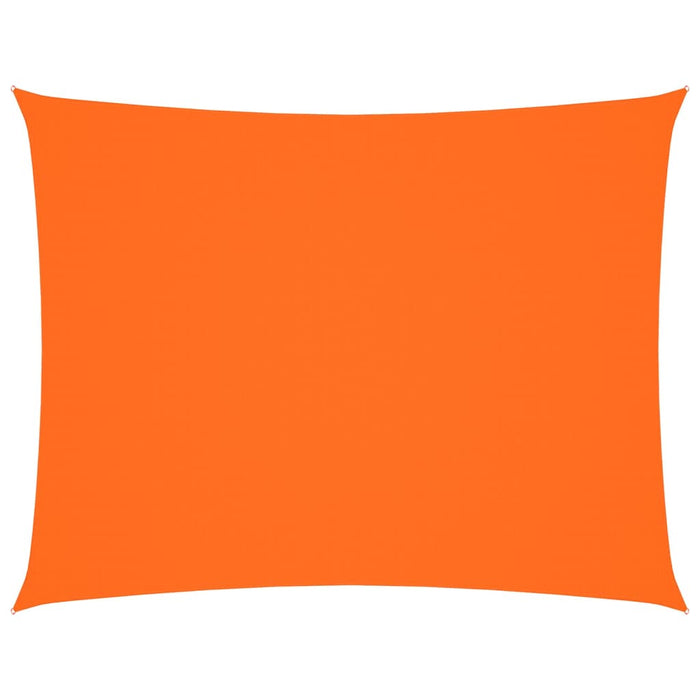 Parasole a Vela Oxford Rettangolare 3x4 m Arancione 135705