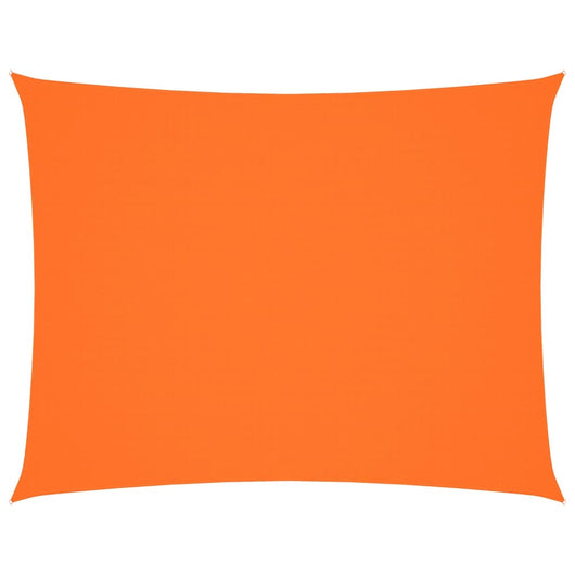 Parasole a Vela Oxford Rettangolare 3x4,5 m Arancione 135706