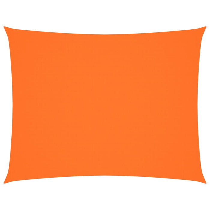 Parasole a Vela Oxford Rettangolare 3x4,5 m Arancione 135706