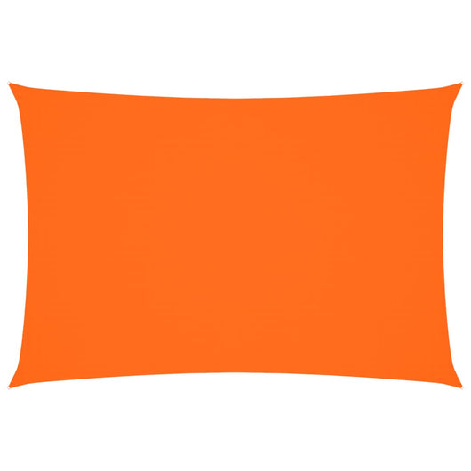 Parasole a Vela Oxford Rettangolare 3x5 m Arancione 135707