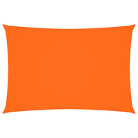 Parasole a Vela Oxford Rettangolare 3x5 m Arancione