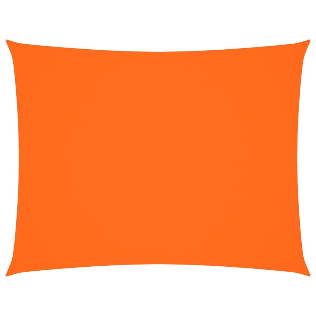 Parasole a Vela Oxford Rettangolare 3x6 m Arancione 135708