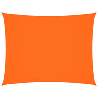 Parasole a Vela Oxford Rettangolare 3x6 m Arancione 135708