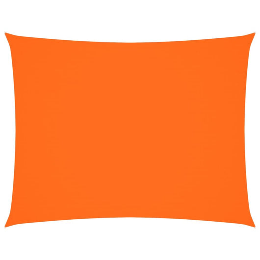 Parasole a Vela Oxford Rettangolare 3x6 m Arancione 135708