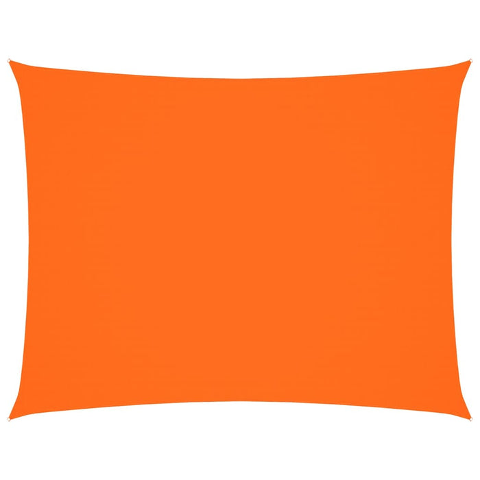 Parasole a Vela Oxford Rettangolare 3x6 m Arancione 135708