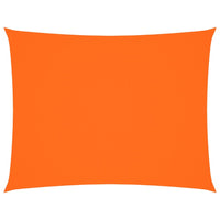 Parasole a Vela in Tessuto Oxford Rettangolare 3,5x5m Arancione cod mxl 21944