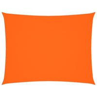 Parasole a Vela Oxford Rettangolare 4x5 m Arancione 135711