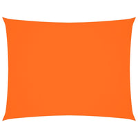 Parasole a Vela Oxford Rettangolare 4x6 m Arancione 135712