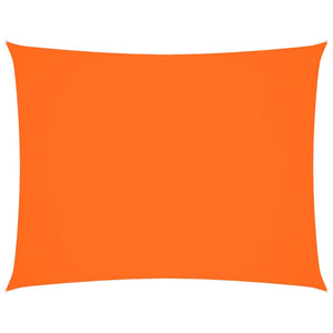 Parasole a Vela Oxford Rettangolare 4x6 m Arancione 135712