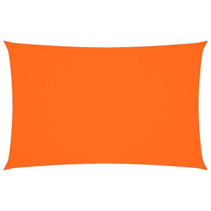 Parasole a Vela Oxford Rettangolare 4x7 m Arancione cod mxl 21245