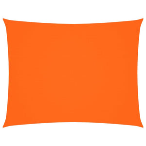 vidaXL Parasole a Vela Oxford Rettangolare 5x6 m Arancione