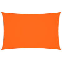 Parasole a Vela Oxford Rettangolare 5x8 m Arancione 135716