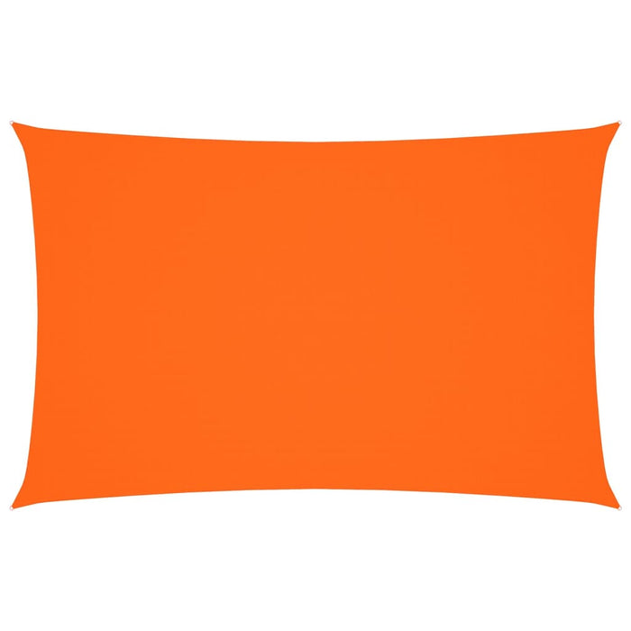 Parasole a Vela Oxford Rettangolare 5x8 m Arancione 135716