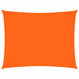 Parasole a Vela Oxford Rettangolare 6x7 m Arancione 135717