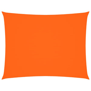 Parasole a Vela Oxford Rettangolare 6x8 m Arancione 135718