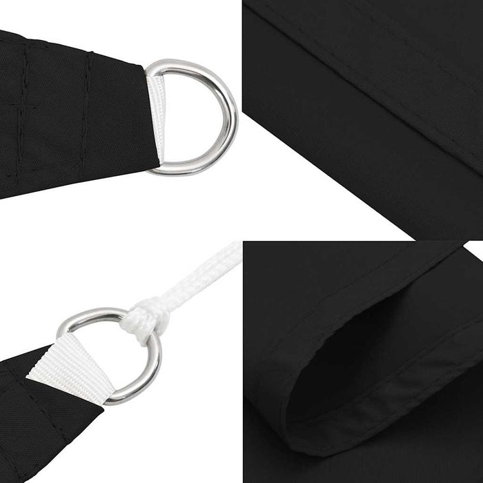 Vela Parasole in Tela Oxford Quadrata 2x2 m Nero cod mxl 8874