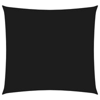 Parasole a Vela in Tela Oxford Quadrata 3x3 m Nera 135742