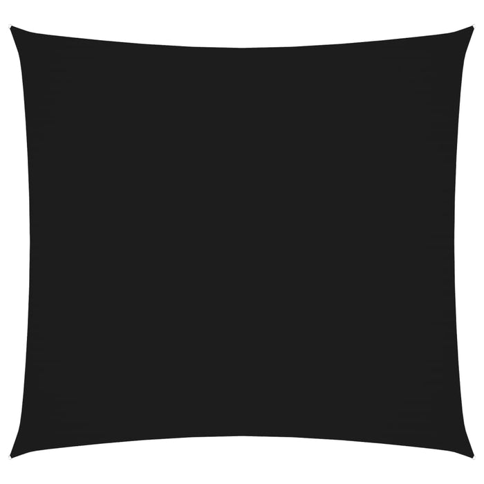 Vela Parasole in Tela Oxford Quadrata 3,6x3,6 m Nera 135743