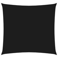 Parasole a Vela in Tela Oxford Quadrato 4,5x4,5 m Nero
