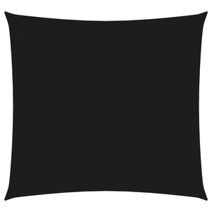 Parasole a Vela in Tela Oxford Quadrato 4,5x4,5 m Nero