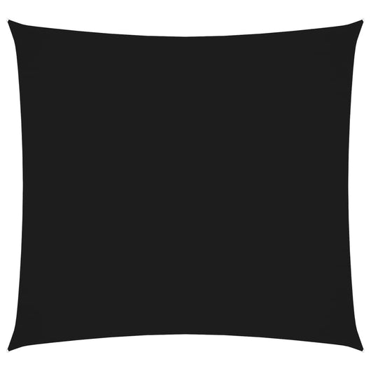 Parasole a Vela in Tela Oxford Quadrato 4,5x4,5 m Nero