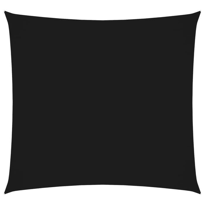 Parasole a Vela in Tela Oxford Quadrato 4,5x4,5 m Nero 135745