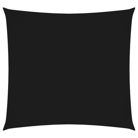 Parasole a Vela in Tela Oxford Quadrata 7x7 m Nero 135748